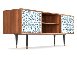 Mueble de TV - 170х69х48 cm - T2 - Marine Strings, Nogueira