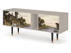 Mueble de TV - 170х69х48 cm - T1 - Mill along a River, Areia