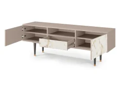 Mueble de TV - 170х59х41 cm - T6 - Sahara desert, Latte