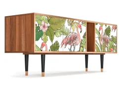 Mueble de TV - 170х69х48 cm - T1 - Sweet Flamingo, Nogueira