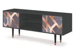 Mueble de TV - 170х69х48 cm - T2 - Taupe Anatomy, Antracite