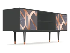 Mueble de TV - 170х69х48 cm - T2 - Taupe Anatomy, Antracite
