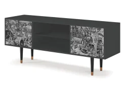 Mueble de TV - 170х69х48 cm - T2 - The Festival of Saint, Antracite