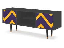 Mueble de TV - 170х69х48 cm - T2 - The Brightest Way, Antracite