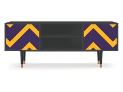 Mueble de TV - 170х69х48 cm - T2 - The Brightest Way, Antracite