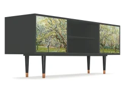 Mueble de TV - 170х69х48 cm - T2 - The Branco Orchard, Antracite