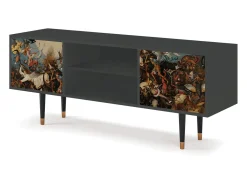 Mueble de TV - 170х69х48 cm - T2 - The Fall, Antracite