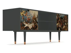 Mueble de TV - 170х69х48 cm - T2 - The Fall, Antracite