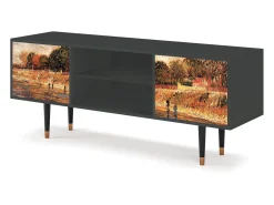 Mueble de TV - 170х69х48 cm - T2 - The Banks, Antracite