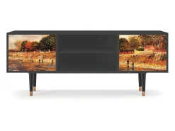 Mueble de TV - 170х69х48 cm - T2 - The Banks, Antracite