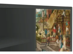 Mueble de TV - 170х69х48 cm - T2 - The Younger - Spring, Antracite