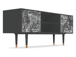 Mueble de TV - 170х69х48 cm - T2 - The Temptation, Antracite