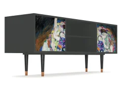 Mueble de TV - 170х69х48 cm - T2 - The Maiden by Klimt, Antracite