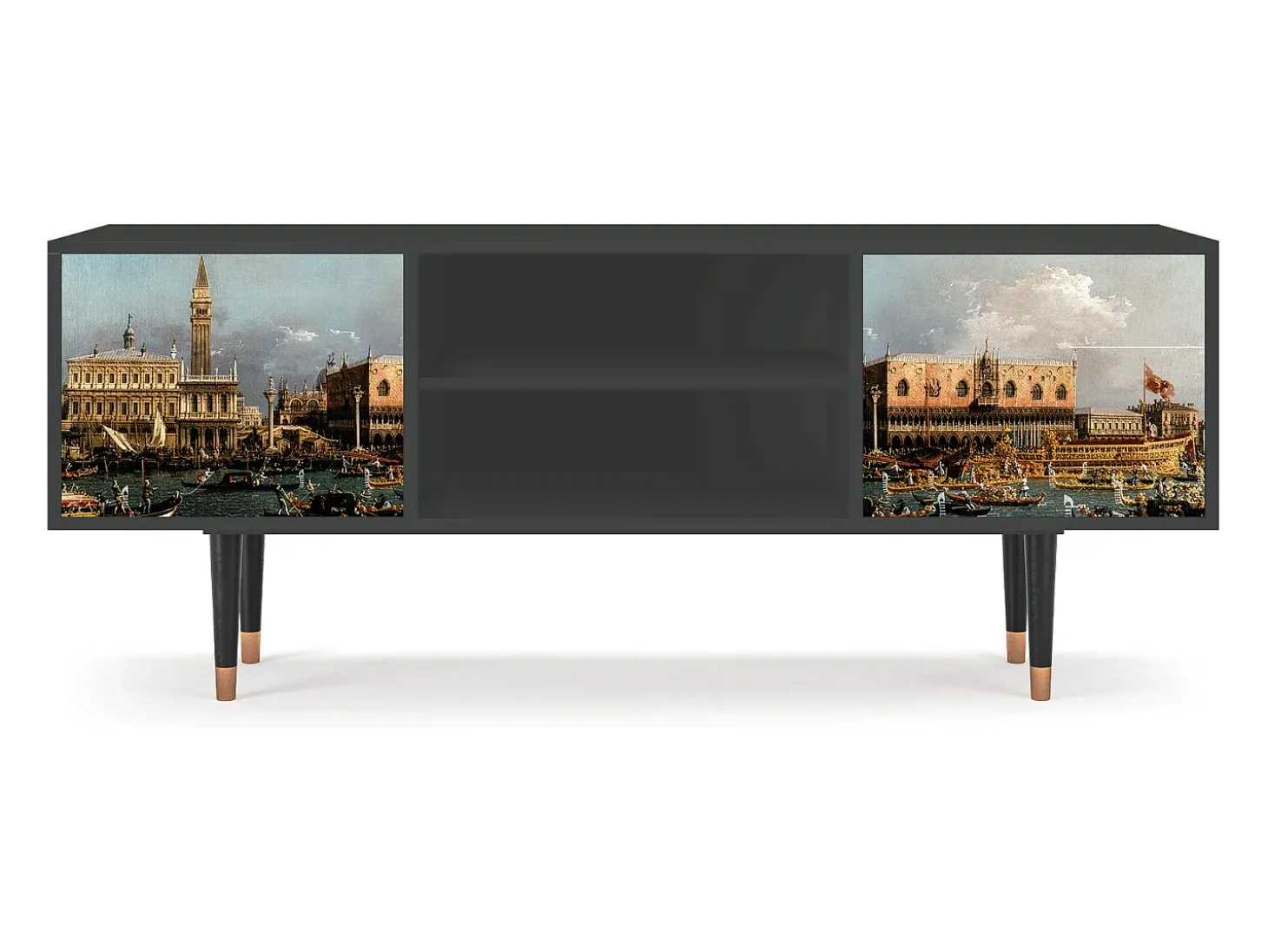 Mueble de TV - 170х69х48 cm - T2 - The Bucintoro, Antracite
