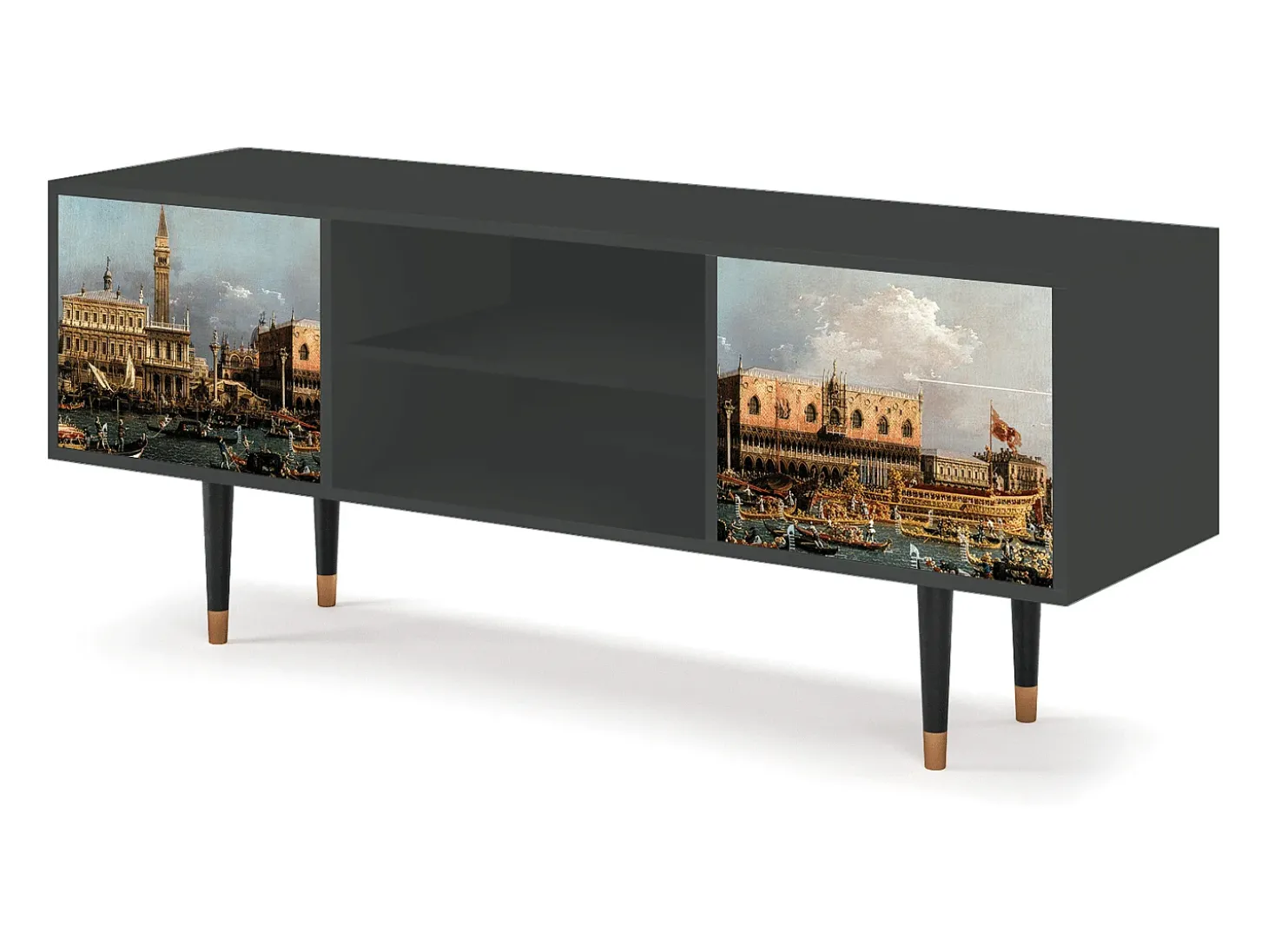 Mueble de TV - 170х69х48 cm - T2 - The Bucintoro, Antracite