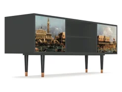 Mueble de TV - 170х69х48 cm - T2 - The Bucintoro, Antracite