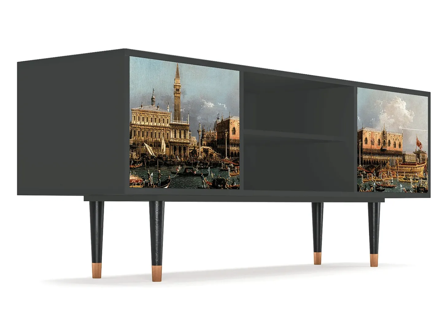 Mueble de TV - 170х69х48 cm - T2 - The Bucintoro, Antracite