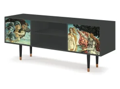 Mueble de TV - 170х69х48 cm - T2 - The Birth of Venus, Antracite