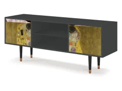 Mueble de TV - 170х69х48 cm - T2 - The Kiss by Klimt , Antracite