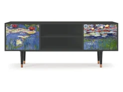 Mueble de TV - 170х69х48 cm - T2 - The water lily pond , Antracite