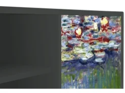 Mueble de TV - 170х69х48 cm - T2 - The water lily pond , Antracite