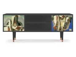 Mueble de TV - 170х69х48 cm - T2 - The Cubist Paintings , Antracite