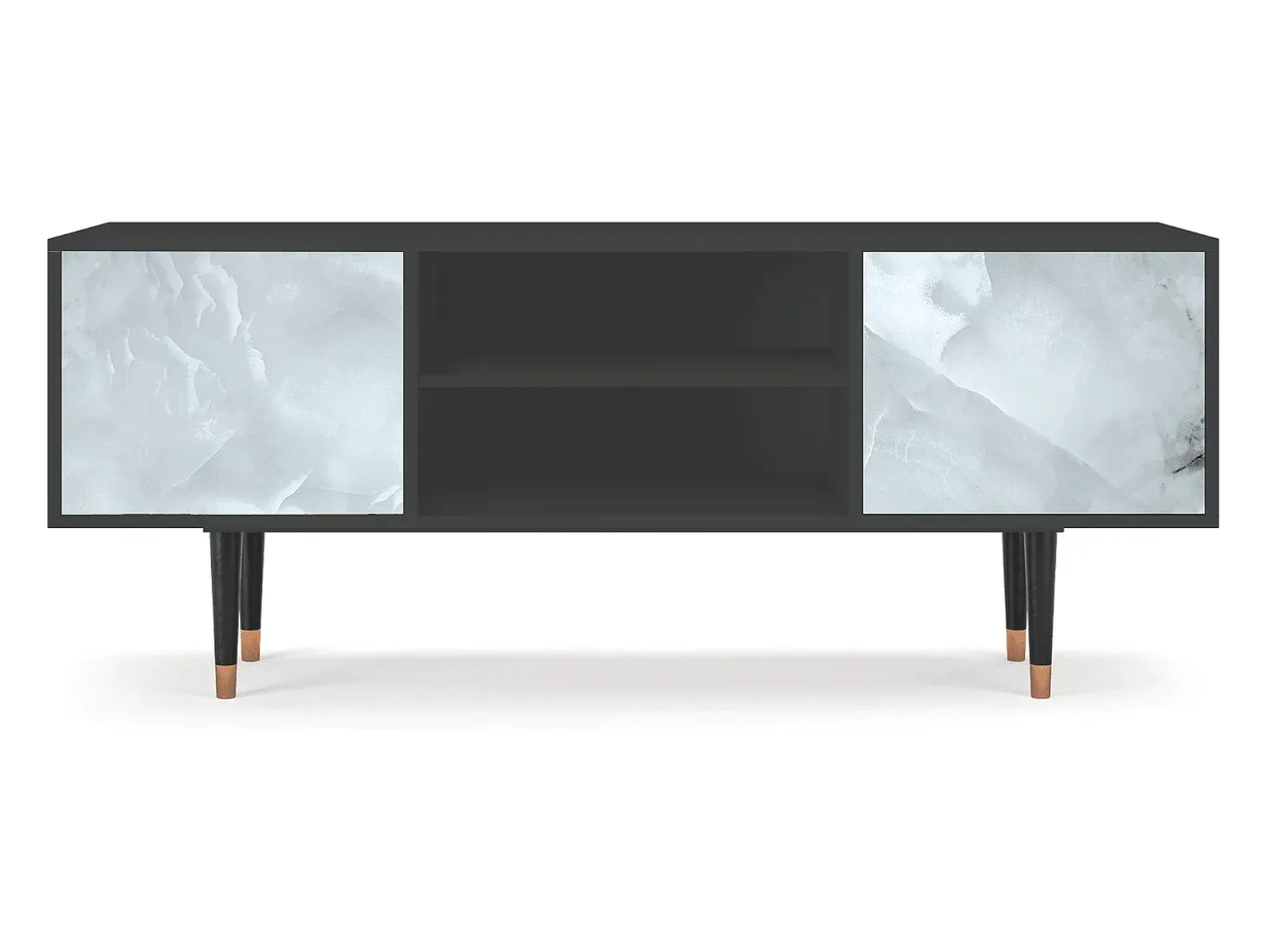 Mueble de TV - 170х69х48 cm - T2 - The Onyx, Antracite
