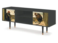 Mueble de TV - 170х69х48 cm - T2 - Two Monkeys, Antracite