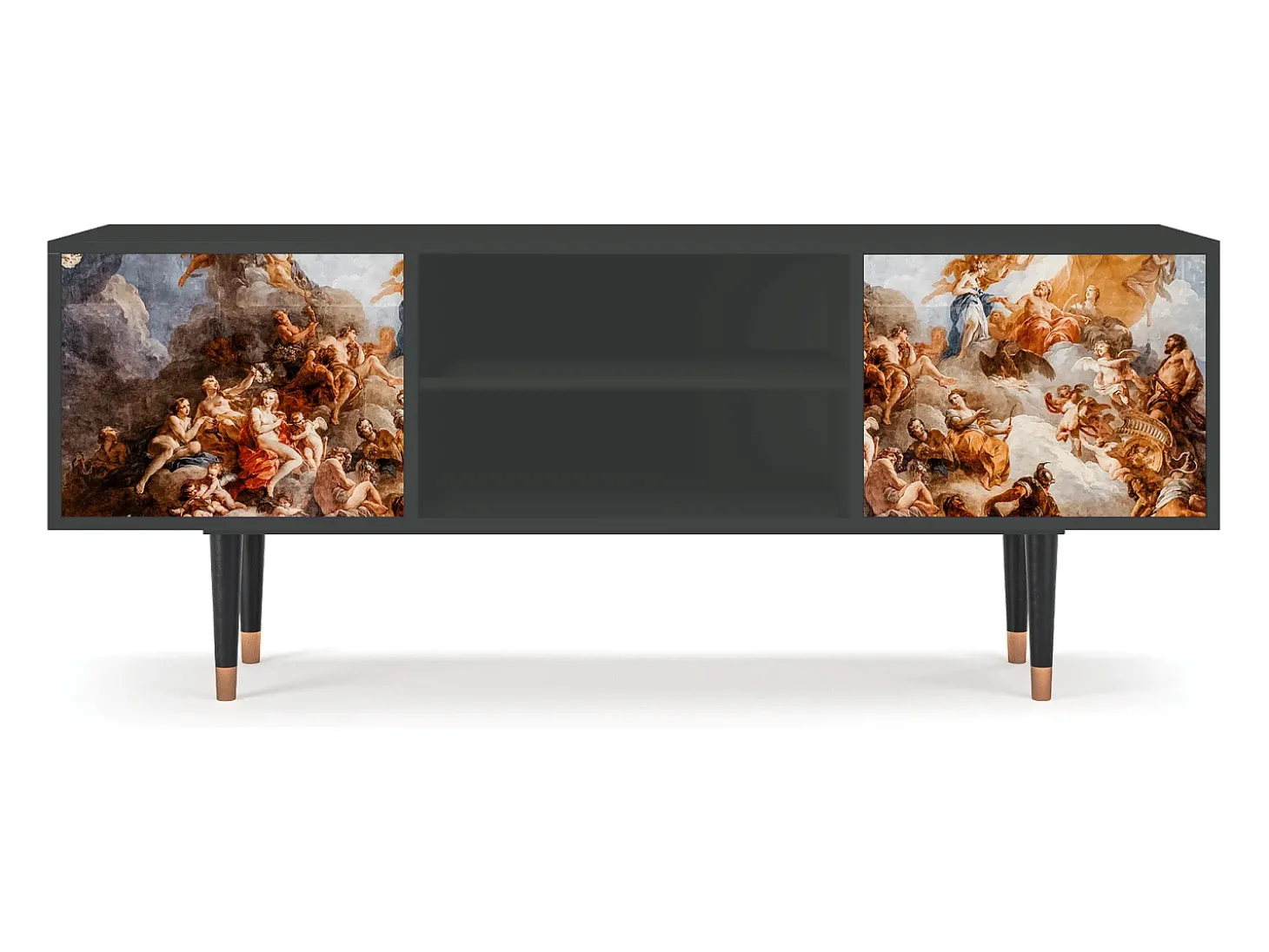 Mueble de TV - 170х69х48 cm - T2 - Versailles, Antracite