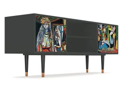 Mueble de TV - 170х69х48 cm - T2 - Women of Algiers, Antracite