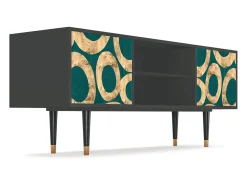Mueble de TV - 170х69х48 cm - T2 - Zircon Sphere, Antracite
