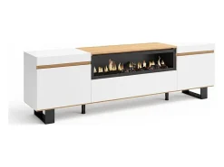 Mueble TV Kavos Up con chimenea