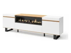 Mueble TV Kavos Up con chimenea