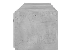 Móveis de parede para TV estante multimídia televisão aparador TV sala de jantar sala de estar quarto e luzes LED 2 peças 80 x 35 x 31 cm cinza 02_0029135