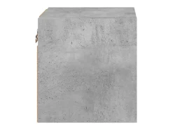 Móveis de parede para TV prateleira multimídia televisão aparador TV sala de jantar sala de estar quarto e luzes LED 2 peças 30 x 28,5 x 30 cm cinza 02_0029125