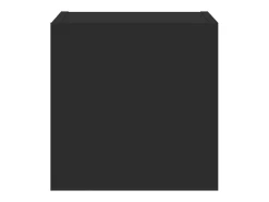 Móveis de parede para TV prateleira multimídia televisão aparador TV sala de jantar sala de estar quarto com luzes LED 2 peças 30,5 x 35 x 30 cm preto 02_0029096