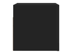 Móveis de parede para TV prateleira de televisão multimídia televisão buffet sala de jantar sala de estar quarto 2 peças 30,5 x 30 x 30 cm preto 02_0028905