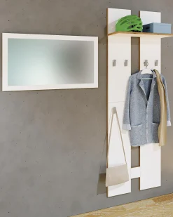 Móveis de piso Salia Branco A. 170 x L. 57 x P. 20 cm