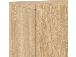 Móveis de TV de parede prateleira multimídia aparador TV sala de jantar sala de estar quarto 2 peças carvalho Sonoma 60 x 30 x 41 cm marrom 02_0029000