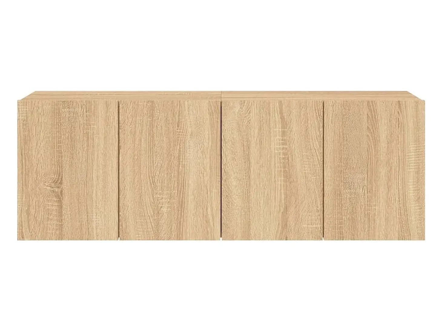 Móveis de TV de parede prateleira multimídia aparador TV sala de jantar sala de estar quarto 2 peças carvalho Sonoma 60 x 30 x 41 cm marrom 02_0029000
