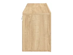 Móveis de TV de parede prateleira multimídia aparador TV sala de jantar sala de estar quarto 2 peças carvalho Sonoma 60 x 30 x 41 cm marrom 02_0029000