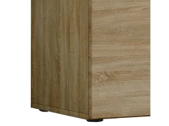 Móveis de TV VCM | Lowboard | Armário de TV | Dimensões A. 40 x L. 115 x P. 36 cm | Fernseh Furniture - Lowina (Sonoma Oak)