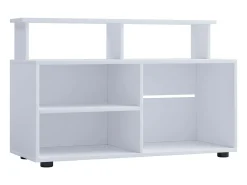 Móveis de TV VCM | Lowboard | Prateleira de TV com espaço de armazenamento suficiente | Dimensões A. 59 x L. 90 x P. 36 cm | Fernseh Furniture - Balansia (Branco)