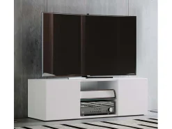 Móveis de TV VCM | Lowboard | Armário de TV | Dimensões A. 40 x L. 115 x P. 36 cm | Fernseh Furniture - Lowina (Branco)