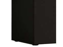Móveis de TV VCM | Lowboard | Armário de TV | Dimensões A. 40 x L. 115 x P. 36 cm | Fernseh Furniture - Lowina (Preto)