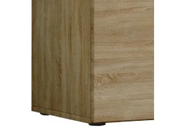 Móveis de TV VCM | Lowboard | Armário de TV | Dimensões A. 40 x L. 95 x P. 36 cm | Fernseh Furniture - Lowina (Sonoma Oak)