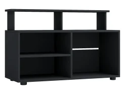 Móveis de TV VCM | Lowboard | Prateleira de TV com espaço de armazenamento suficiente | Dimensões A. 59 x L. 90 x P. 36 cm | Fernseh Furniture - Balansia (Black)
