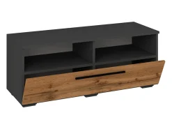 Móveis para TV Arila Antracite/carvalho mel A. 39 x L. 95 x P. 40 cm