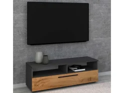 Móveis para TV Arila Antracite/carvalho mel A. 39 x L. 115 x P. 40 cm