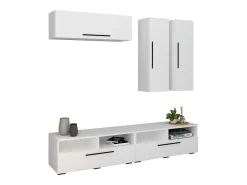 Móveis para TV Arila Branco A. 200 x L. 190 x P. 40 cm